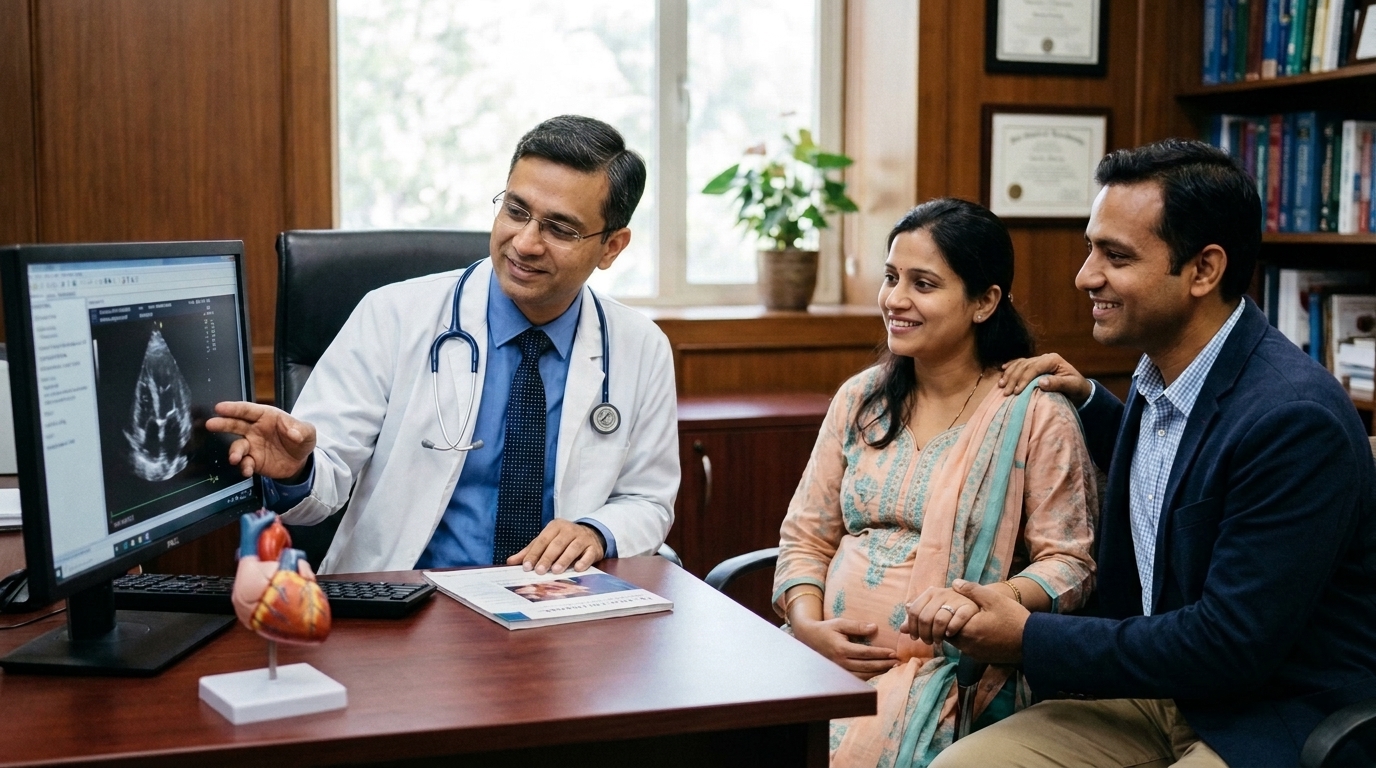 पिछले बच्चे को जन्मजात हृदय रोग (CHD) था: क्या इस गर्भावस्था में फीटल इको करवाना चाहिए?